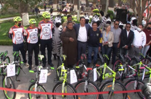 Municipio de Tarija entrega premios para competidores de la carrera ciclística San Roque – Chaguaya