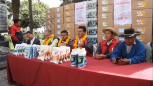 Alcaldía de Tarija entrega insumos a familias afectadas por sequía, heladas y granizadas