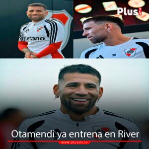 Nicolás Otamendi ya está en River Camp