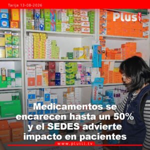 Medicamentos se encarecen hasta un 50% y el SEDES advierte impacto en pacientes