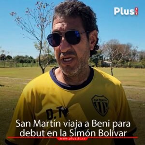 San Martin viajo rumbo a Beni