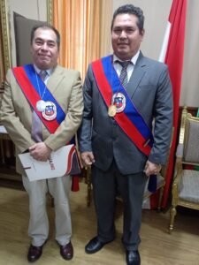 Juan Carlos Narváez y Edgar Ortiz asumen el rectorado interino de la UAJMS