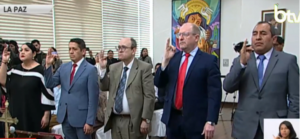 Aramayo ratifica a cuatro viceministros y posesiona a uno nuevo