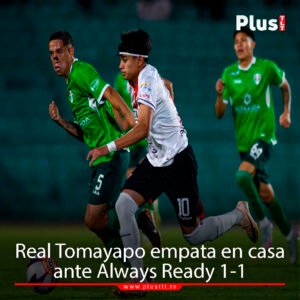 Real Tomayapo no pudo en casa ante Always Ready