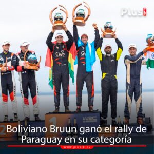 Nataniel Bruun se impone de punta a punta en el grupo WRC3 del Rally de Paraguay