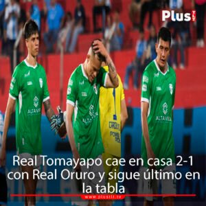 Real Oruro sorprende a Real Tomayapo