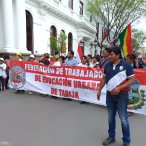 El Magisterio Urbano de Tarija convoca a una marcha de «cacerolas vacías» por la crisis económica