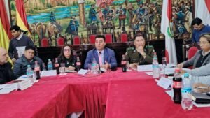 FISCALÍA DE TARIJA SE SUMA AL CONSEJO MUNICIPAL DE SEGURIDAD CIUDADANA PARA LA LUCHA CONTRA LA CRIMINALIDAD