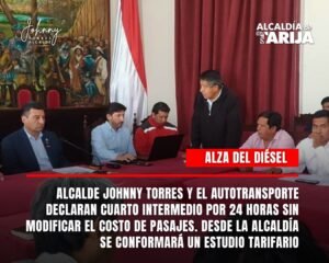 Alcaldía y autotransporte dictan cuarto intermedio: se mantiene el costo de los pasajes mientras inicia estudio