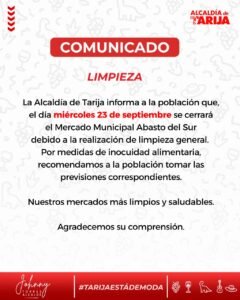 Limpieza del mercado Abasto del Sur