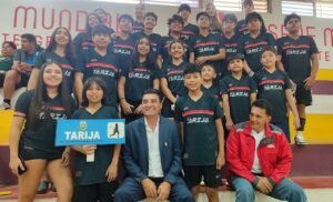 Alcalde de Tarija inaugura el campeonato Nacional de Ráquetbol
