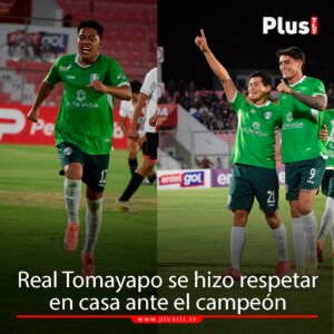 En cuatro minutos Tomayapo le ganó a Always 