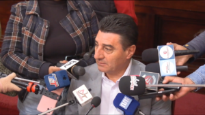 Alcalde de Tarija destaca apalancamiento de recursos para ejecutar obras en Tarija.