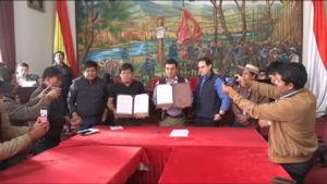 Alcalde de Tarija y su par de Villa Mojocoya trabajarán en la ampliación del modelo de Reconversión productiva y Turismo