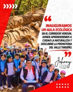 Municipio de Tarija inaugura aula ecológica del corredor ecohidrológico Verdún